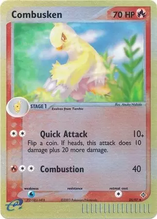 EX Dragon - Combusken Reverse