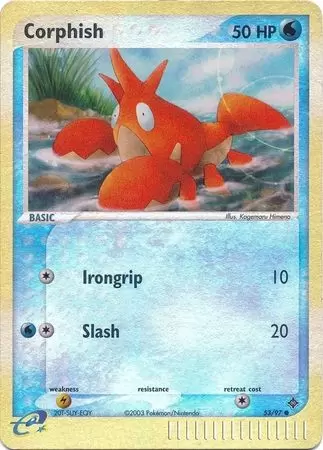 EX Dragon - Corphish Reverse