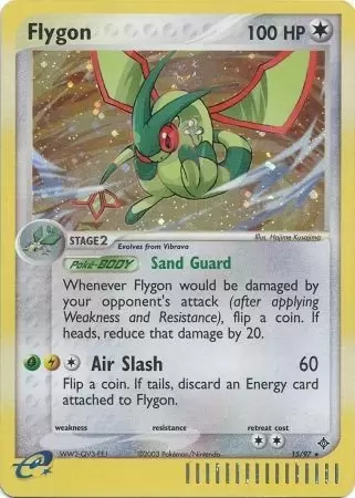 EX Dragon - Flygon holo