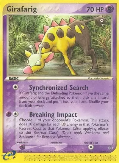 EX Dragon - Girafarig