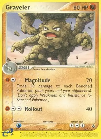 EX Dragon - Graveler