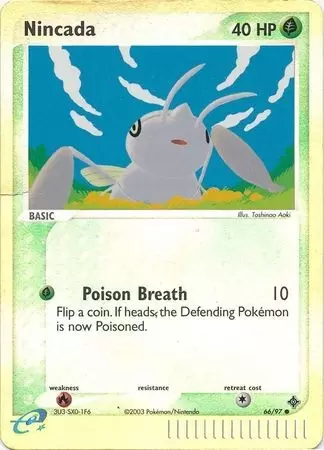 EX Dragon - Nincada Reverse