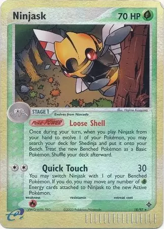 EX Dragon - Ninjask Reverse