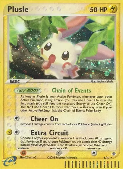 EX Dragon - Plusle Holo