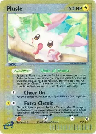 EX Dragon - Plusle Reverse