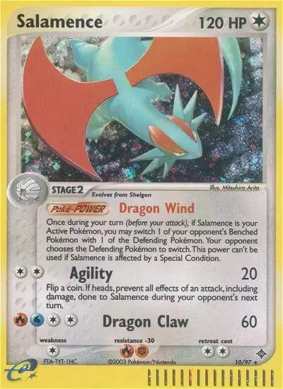 EX Dragon - Salamence Holo