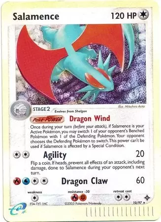 EX Dragon - Salamence Reverse