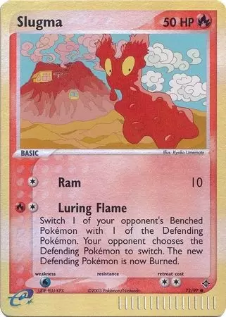 EX Dragon - Slugma Reverse