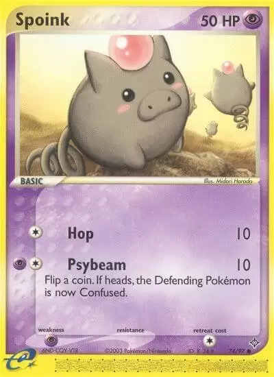 EX Dragon - Spoink