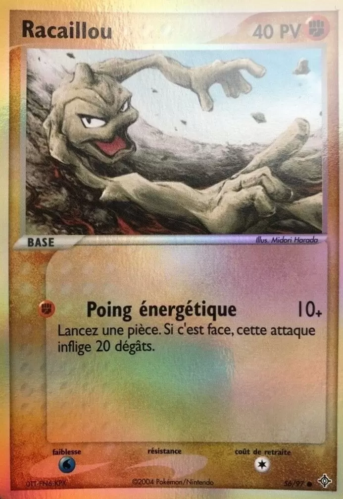 EX Dragon - Racaillou Reverse