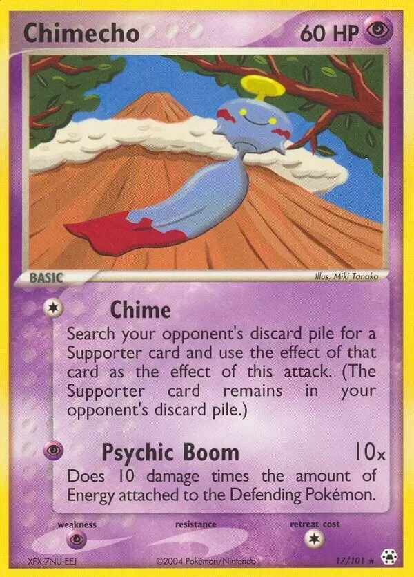 EX Hidden Legends - Chimecho