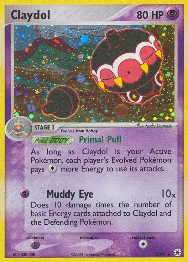 EX Hidden Legends - Claydol Holo