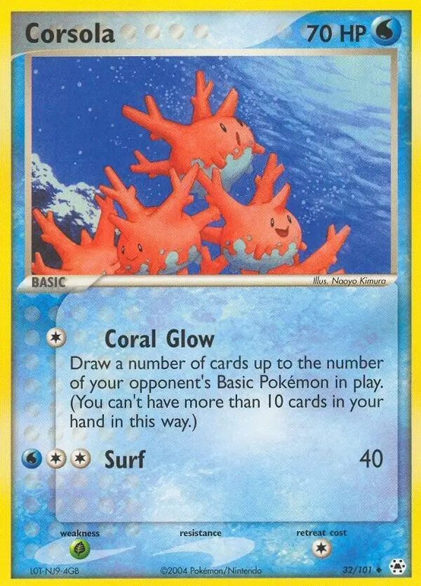 EX Hidden Legends - Corsola
