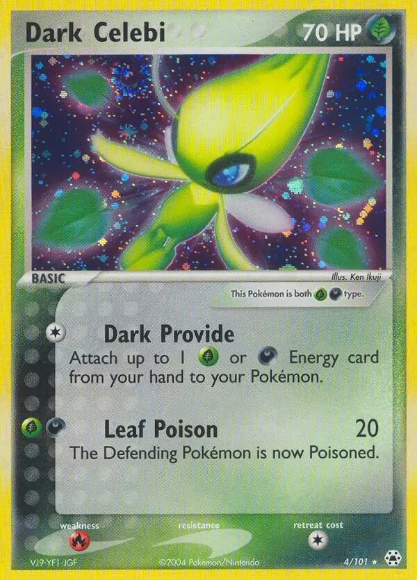EX Hidden Legends - Dark Celebi Holo