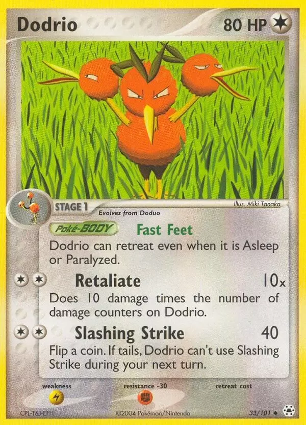 EX Hidden Legends - Dodrio