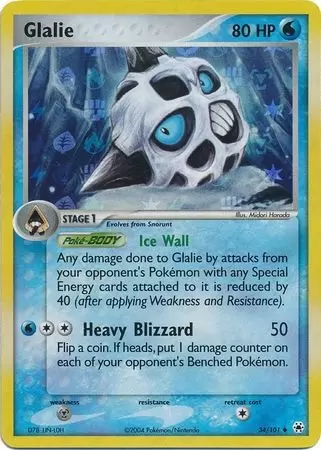EX Hidden Legends - Glalie holo