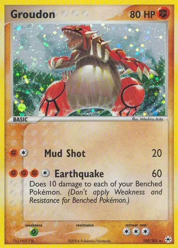 EX Hidden Legends - Groudon