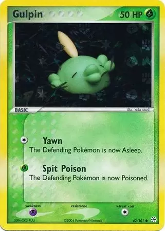 EX Hidden Legends - Gulpin holo