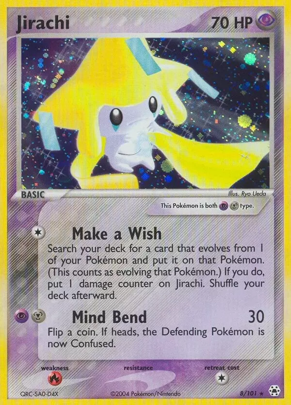 EX Hidden Legends - Jirachi Holo