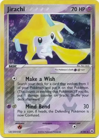 EX Hidden Legends - Jirachi reverse