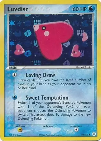 EX Hidden Legends - Luvdisc holo