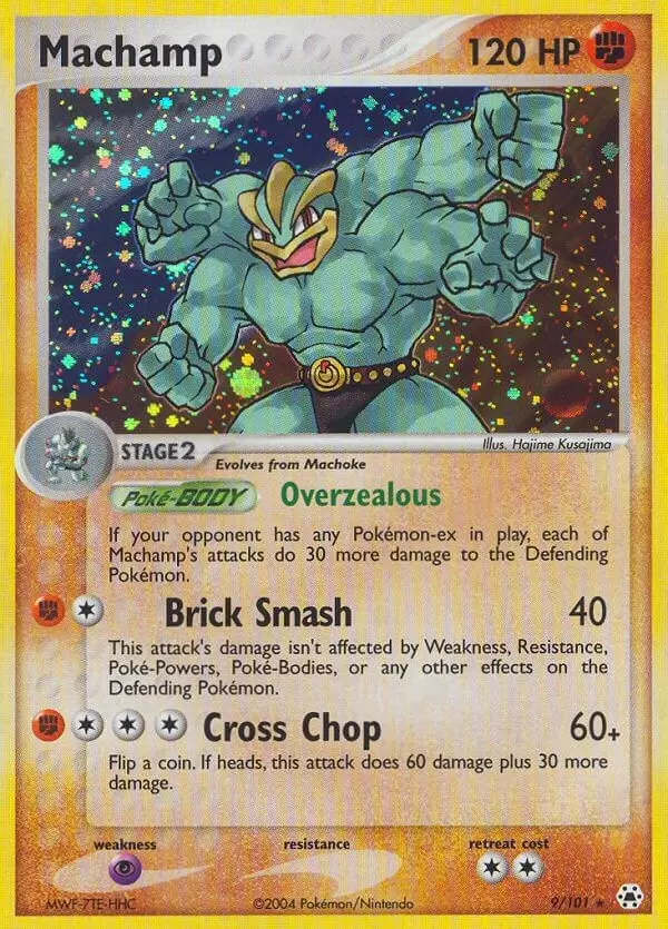EX Hidden Legends - Machamp Holo