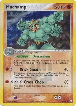 EX Hidden Legends - Machamp reverse