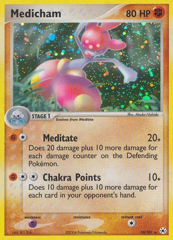 EX Hidden Legends - Medicham Holo