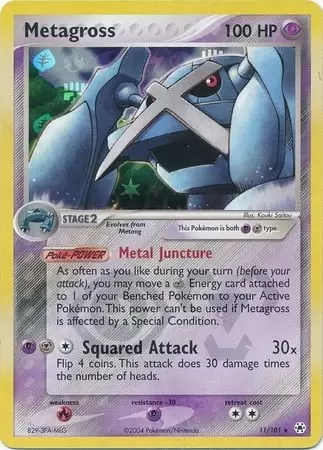 EX Hidden Legends - Metagross reverse