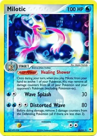 EX Hidden Legends - Milotic reverse