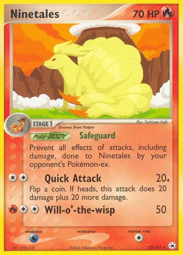 EX Hidden Legends - Ninetales