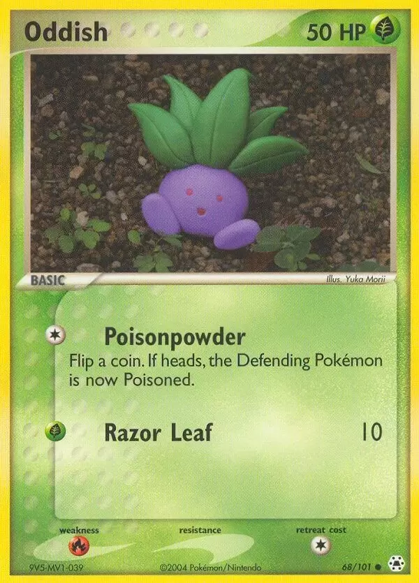 EX Hidden Legends - Oddish
