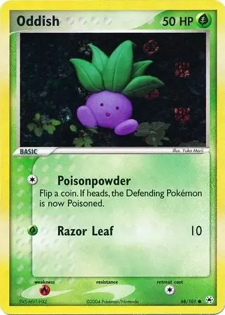 EX Hidden Legends - Oddish holo