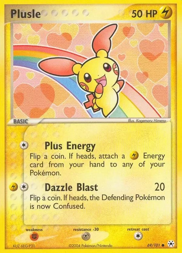 EX Hidden Legends - Plusle