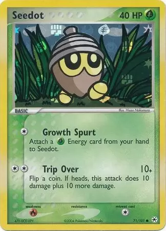 EX Hidden Legends - Seedot holo
