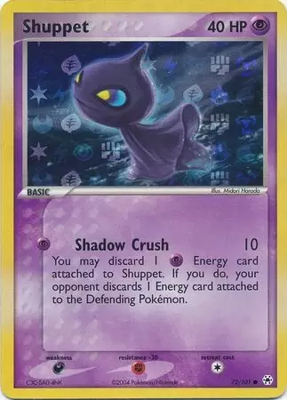 EX Hidden Legends - Shuppet holo