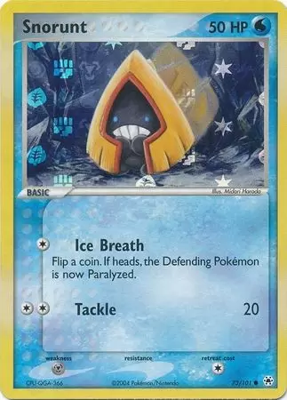 EX Hidden Legends - Snorunt holo