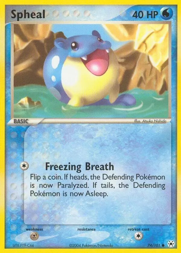 EX Hidden Legends - Spheal