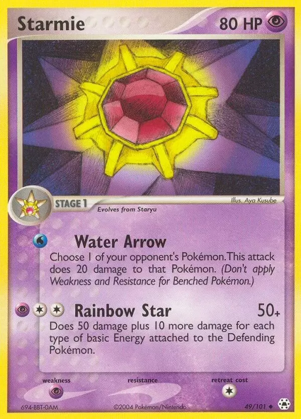 EX Hidden Legends - Starmie