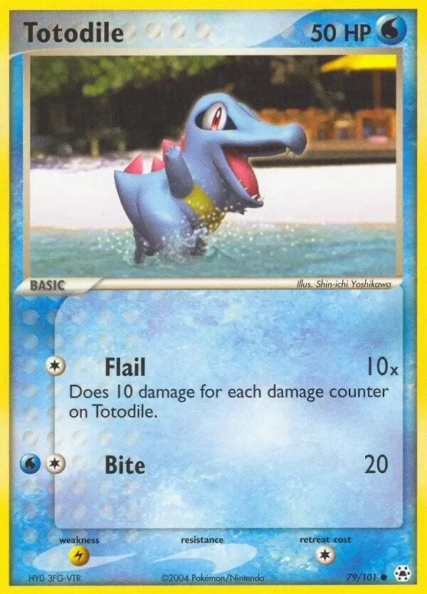 EX Hidden Legends - Totodile