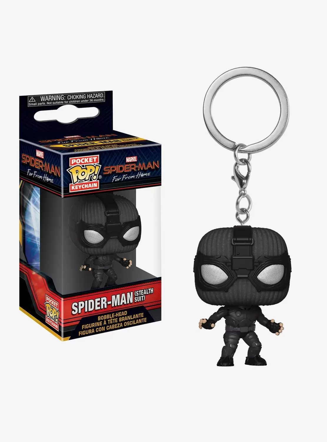 Marvel - POP! Keychain - Spider-Man: Far From Home - Spider-Man Stealth Suit