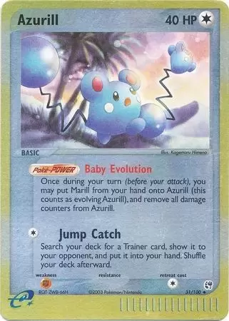 EX Sandstorm - Azurill Reverse