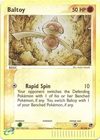 EX Sandstorm - Baltoy Reverse