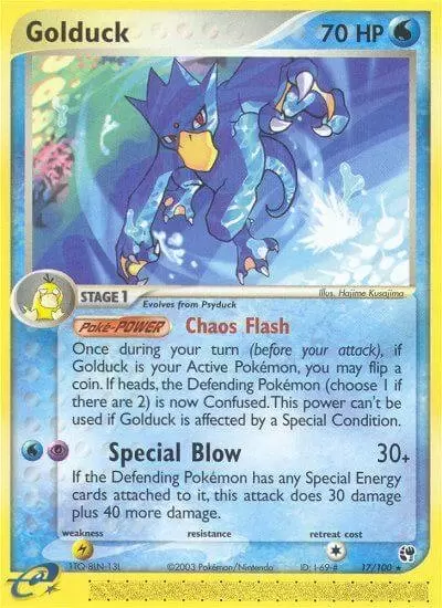 EX Sandstorm - Golduck