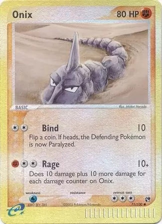 Onix - XY: Evolutions Reverse Holo - Pokemon