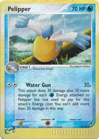 EX Sandstorm - Pelipper Reverse