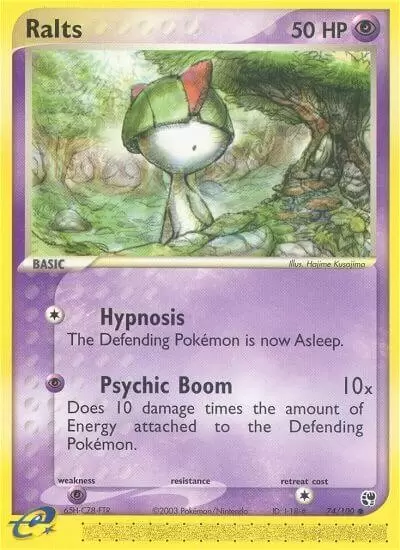 EX Sandstorm - Ralts