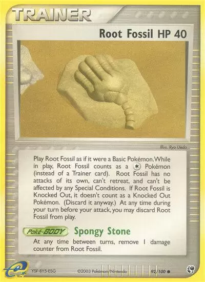 EX Sandstorm - Root Fossil