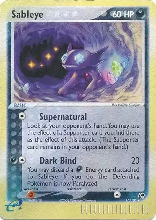 EX Sandstorm - Sableye Reverse