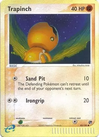 EX Sandstorm - Trapinch Reverse